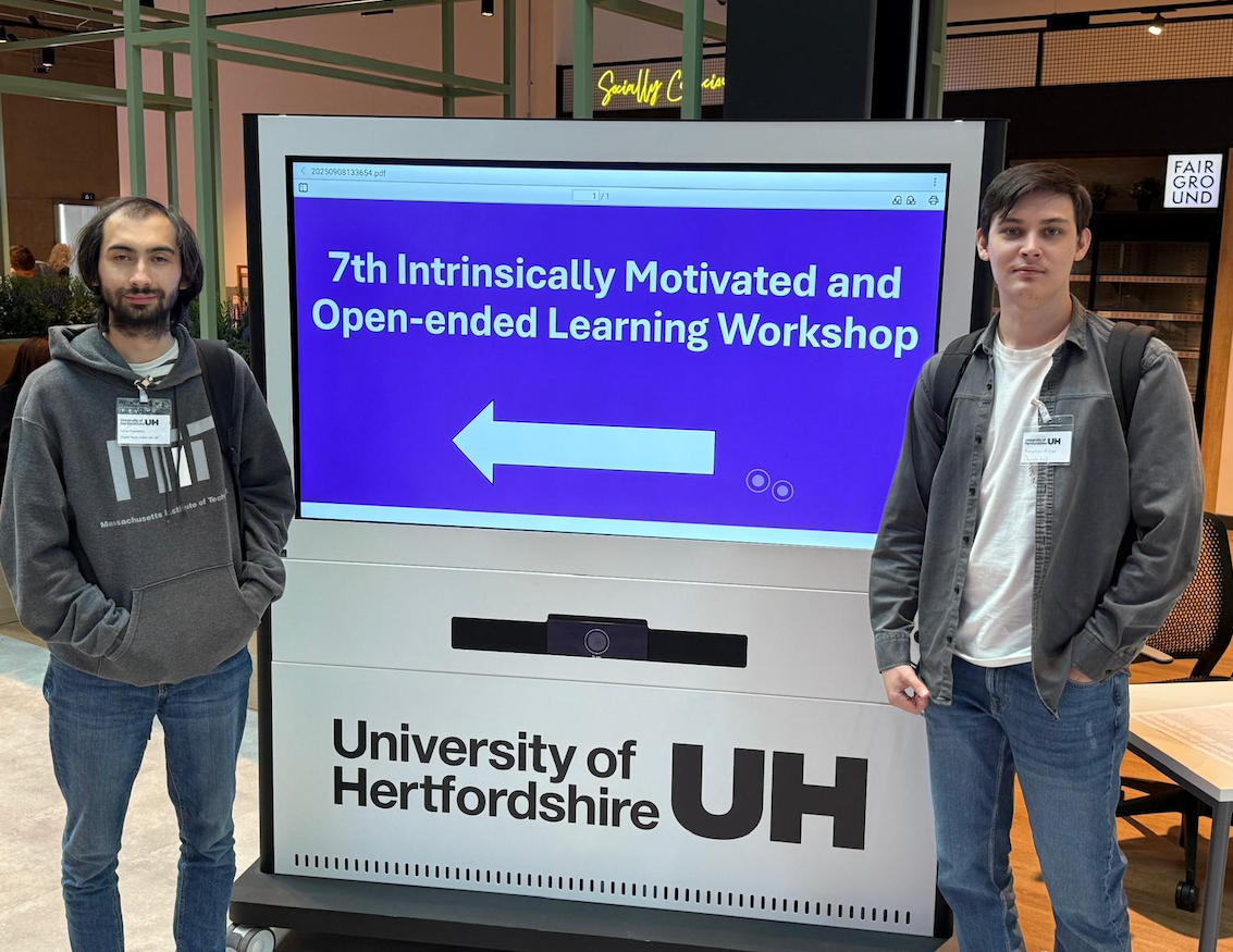 London Dispatch: Our Self-Evolving AI Goes to School